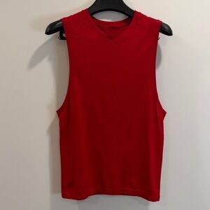 lululemon athletica Vibrant Red Men's Tank Top